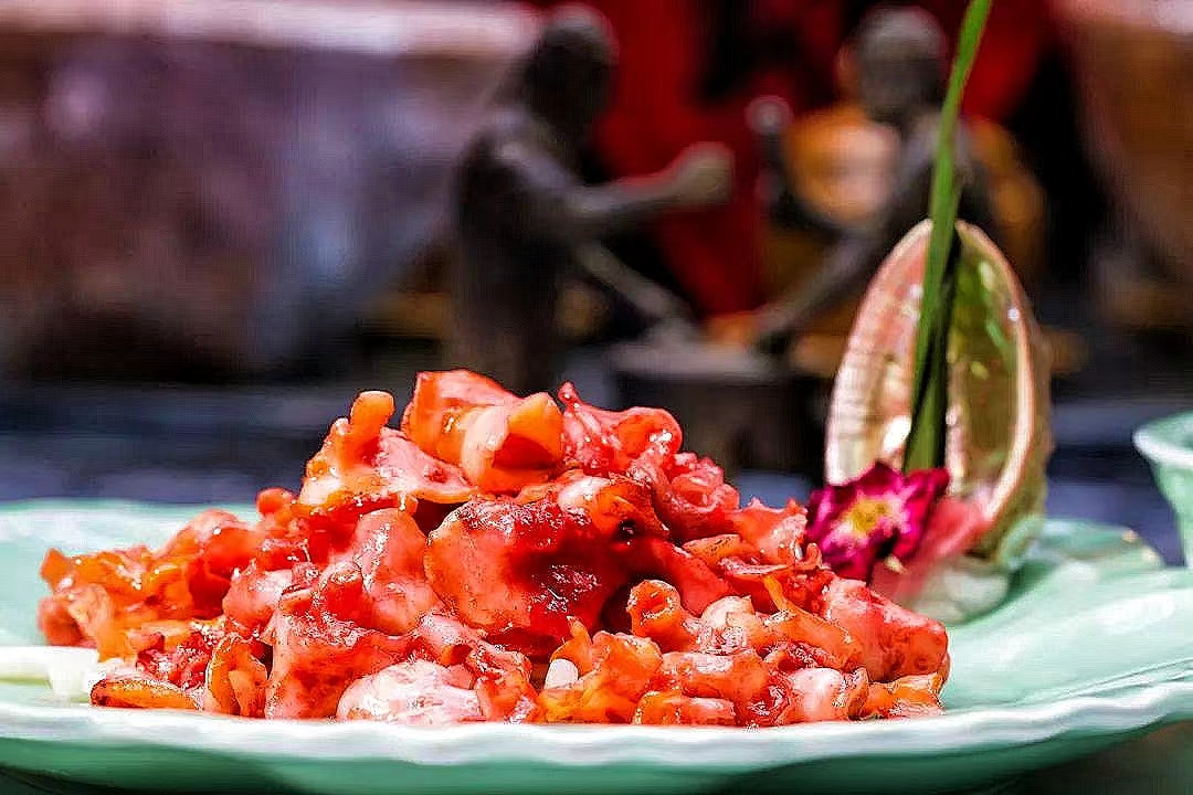 閩菜課堂 第十期｜淡糟香螺片：舒展似花，脆嫩鮮爽！